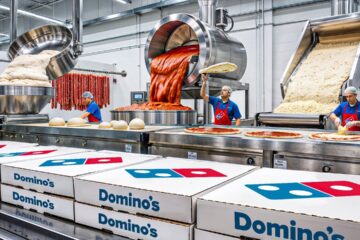 How Domino’s Pizza Is Made In Factory & Store ?