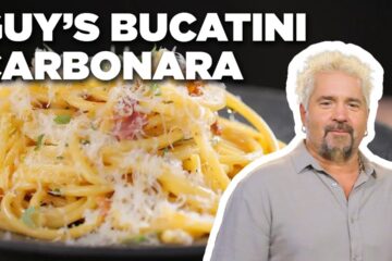 Guy Fieri’s Bucatini Carbonara | Guy’s Big Bite | Food Network